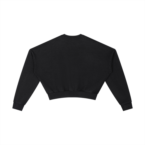 Cropped vintage Hot Flash! sweatshirt